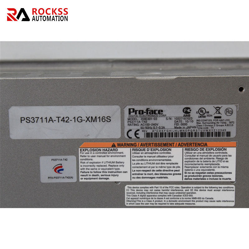 Pro-face PS3711A-T42-1G-XM16S 3580301-03 工控機