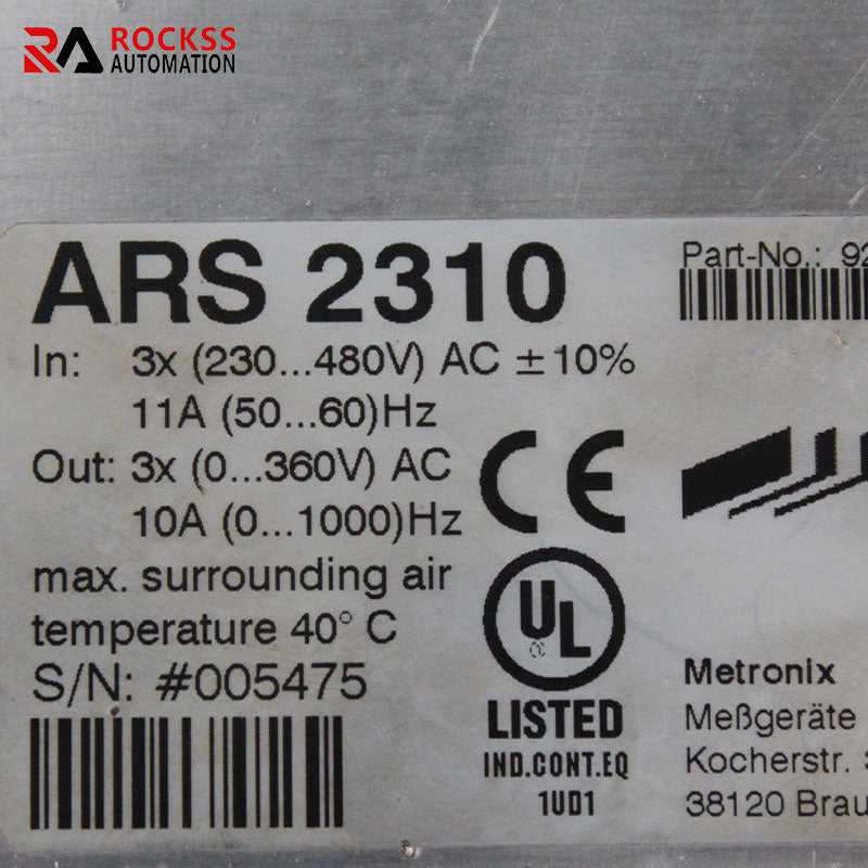 METRONIX ARS2310伺服驅動器