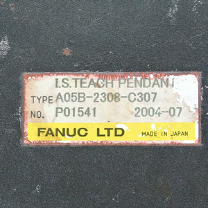 FANUC A05B-2308-C307 robot teach pendant