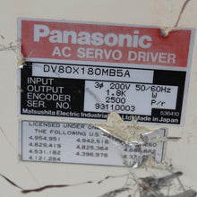 Load image into Gallery viewer, Panasonic DV80X180MB5A Sevor Drive