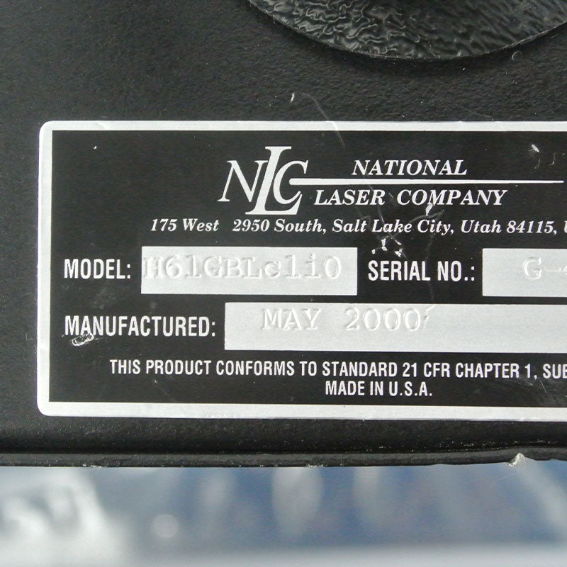 NLC H61GBLC1I0 Argon Ion Laser