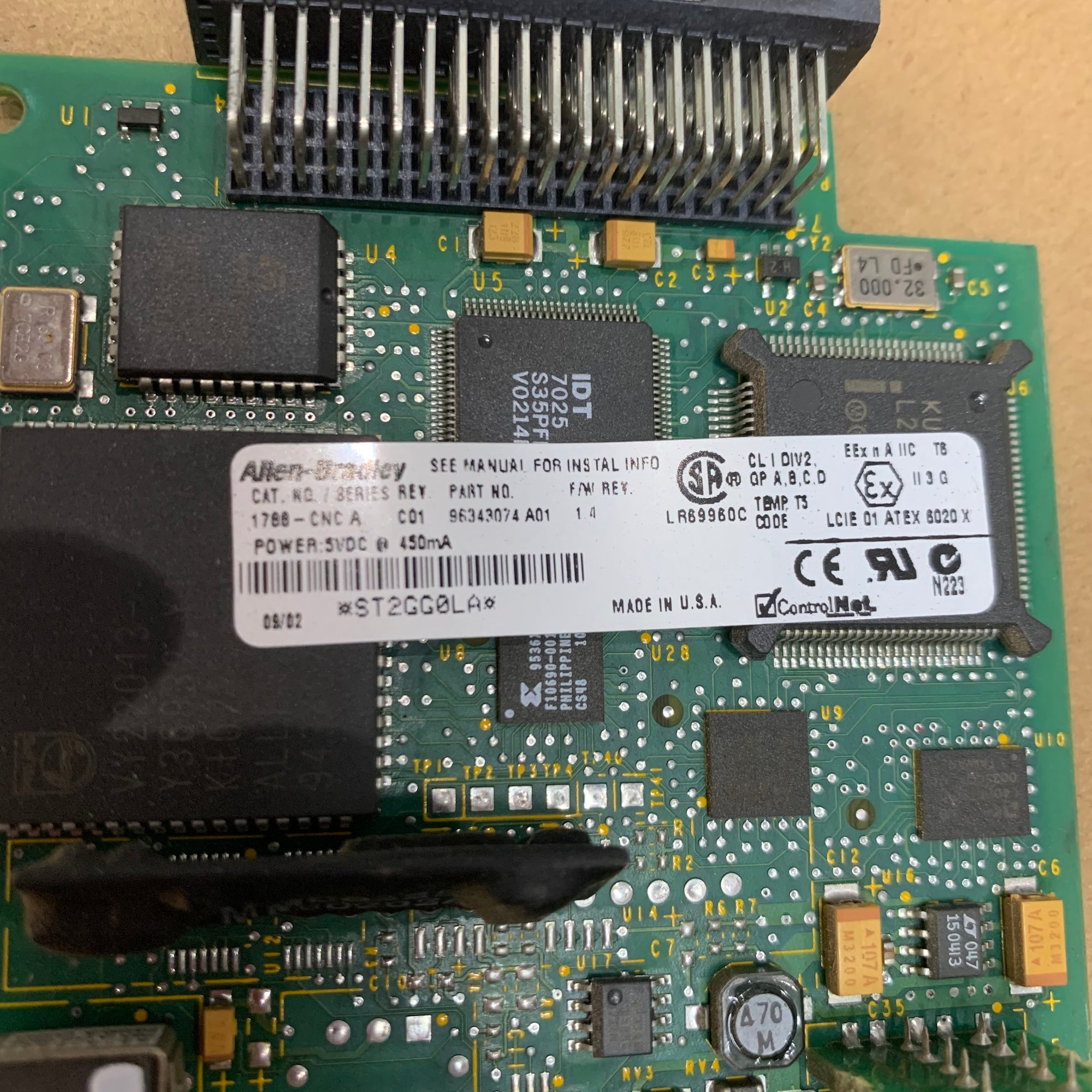 Allen-Bradley 1788-CNC PLC模組