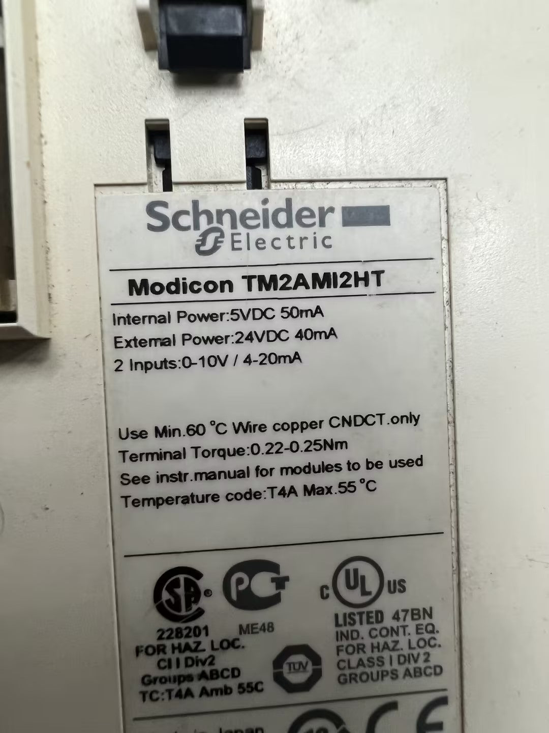 施耐德 TM2AMI2HT I/O 擴充模組