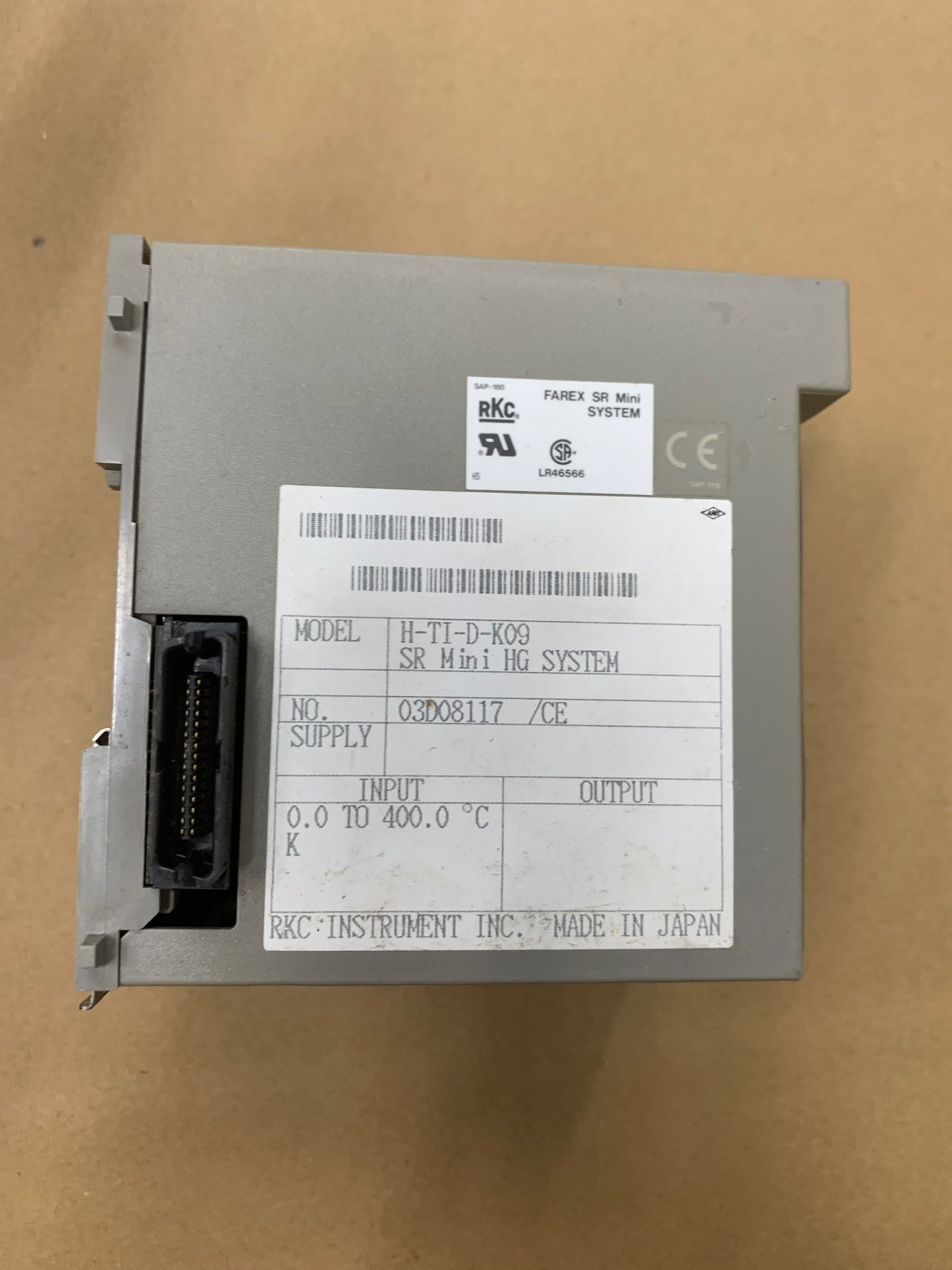 RKC Instrument H-TI-D-K09 Temperature Input Module