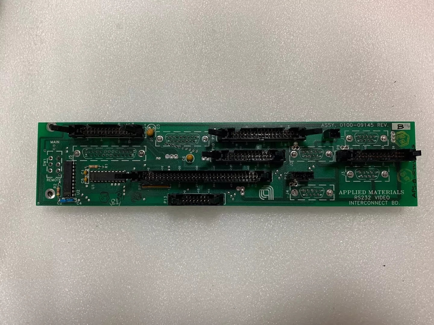 AMAT應用程式材料0100-09145 RS232視訊互連PCB