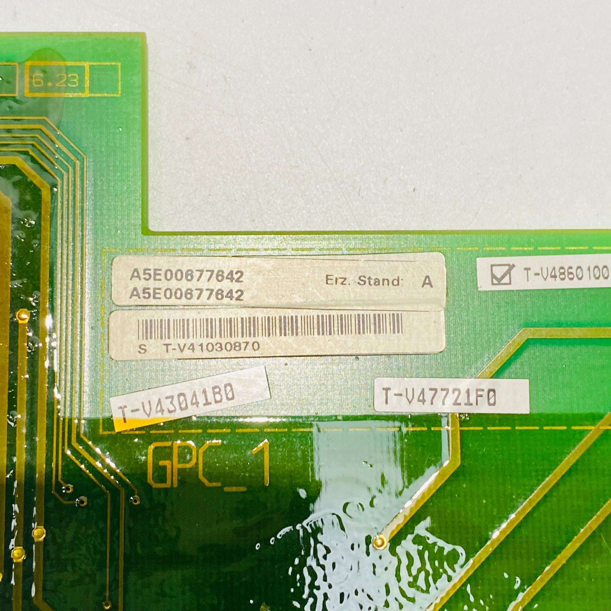 SIEMENS A5E00677642 DRIVE BOARD