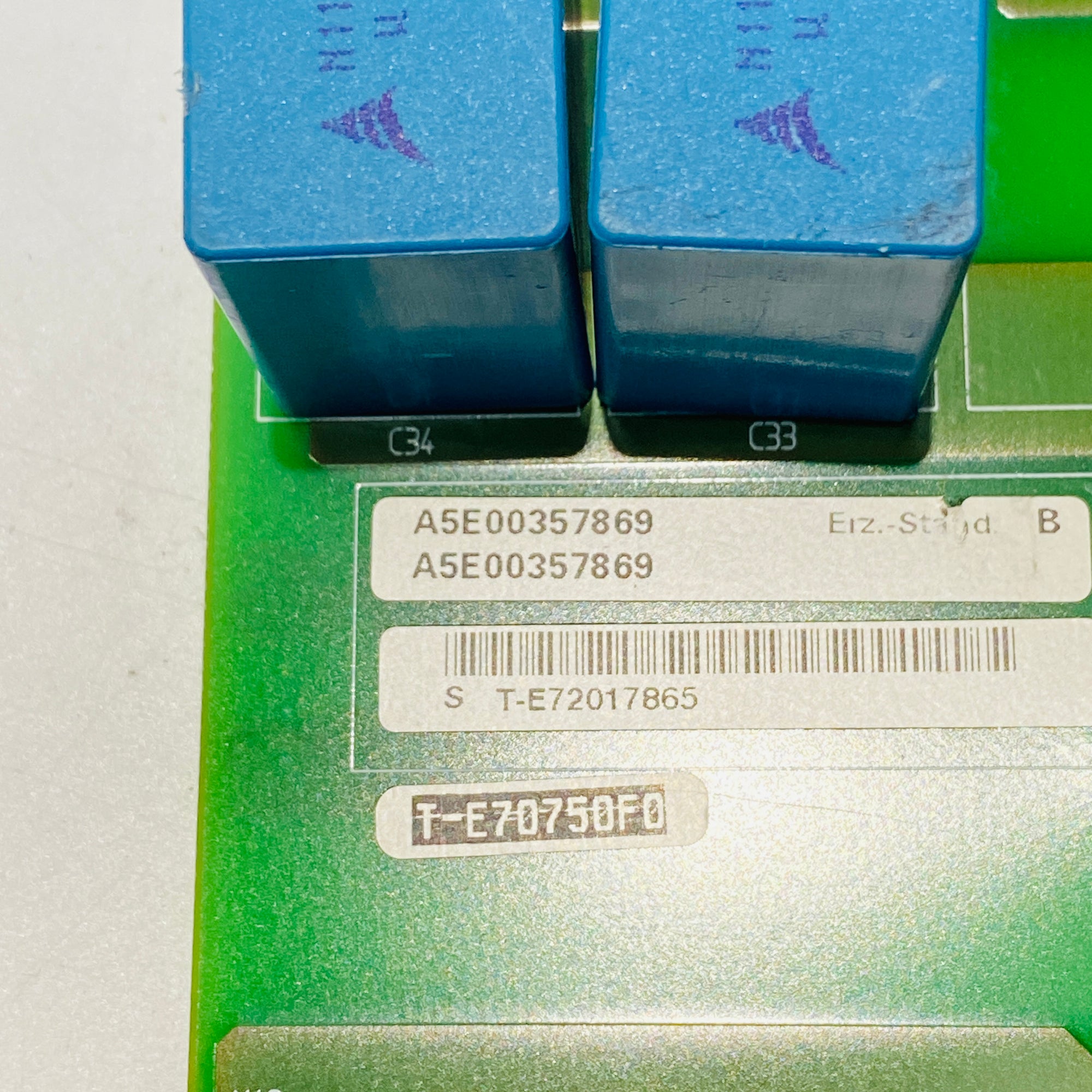 SIEMENS A5E00357869 CIRCUIT BOARD