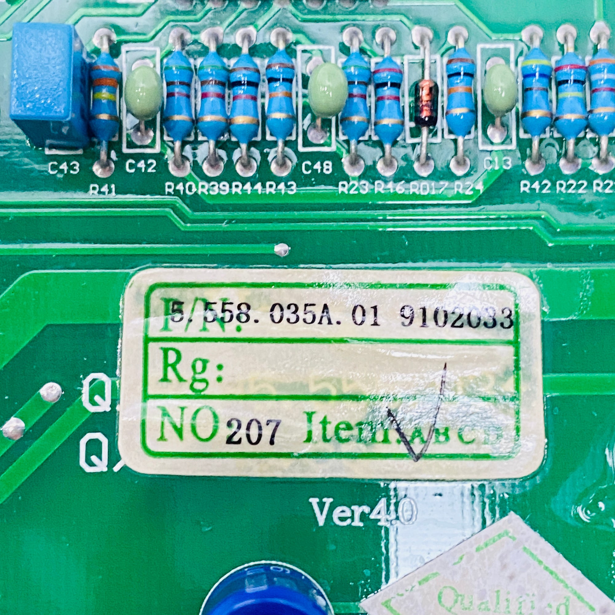 Schneider 5.558.035A.01 Board Card