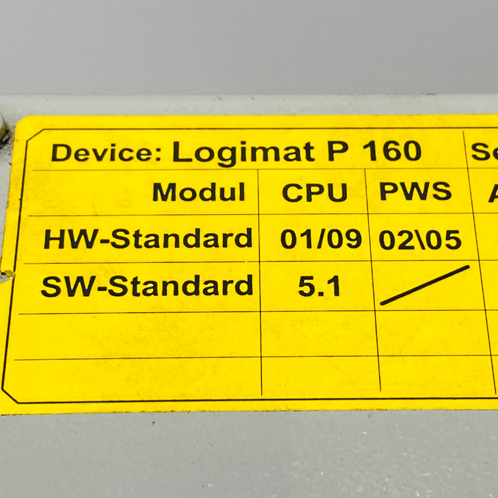 SETEX Logimat P160 框架
