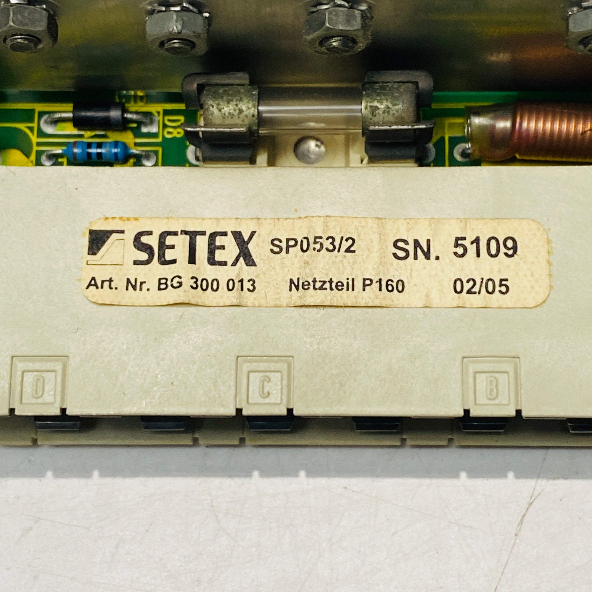 SETEX SP053/2 控制板