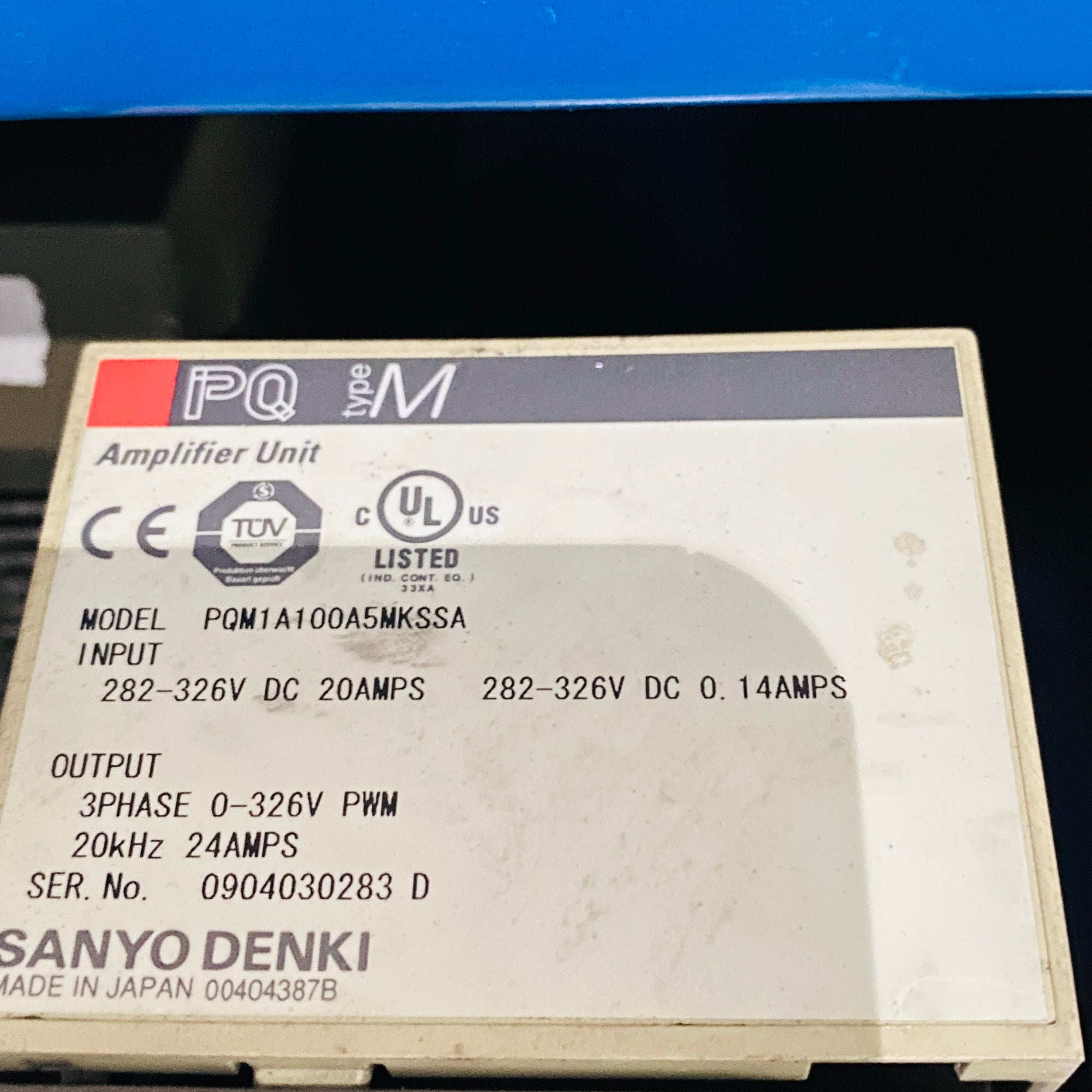 三洋PQM1A100A5MKSSA驅動器