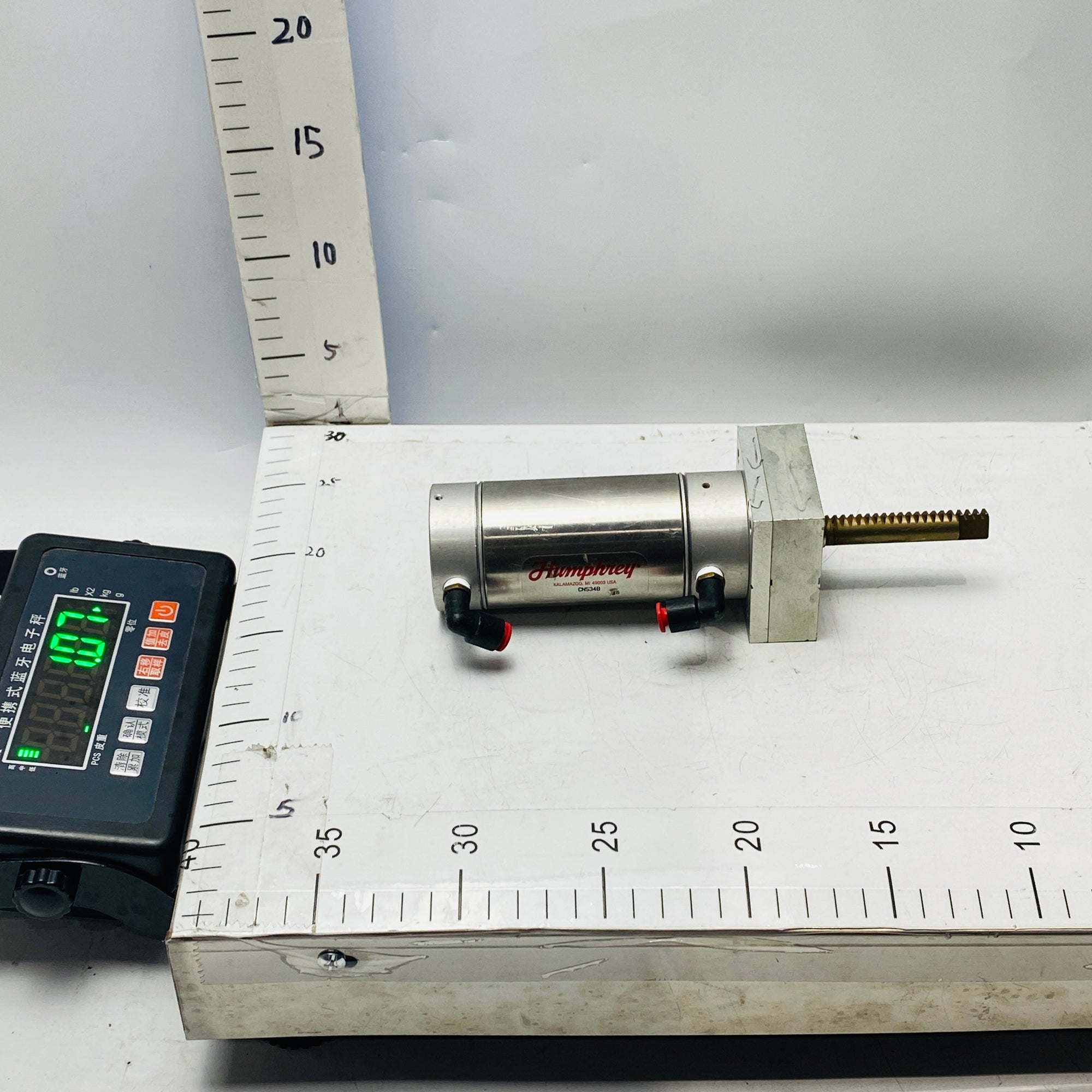 Lam Research CN534B 853-007526-002-C230S Semiconductor Grid Drive Cylinder