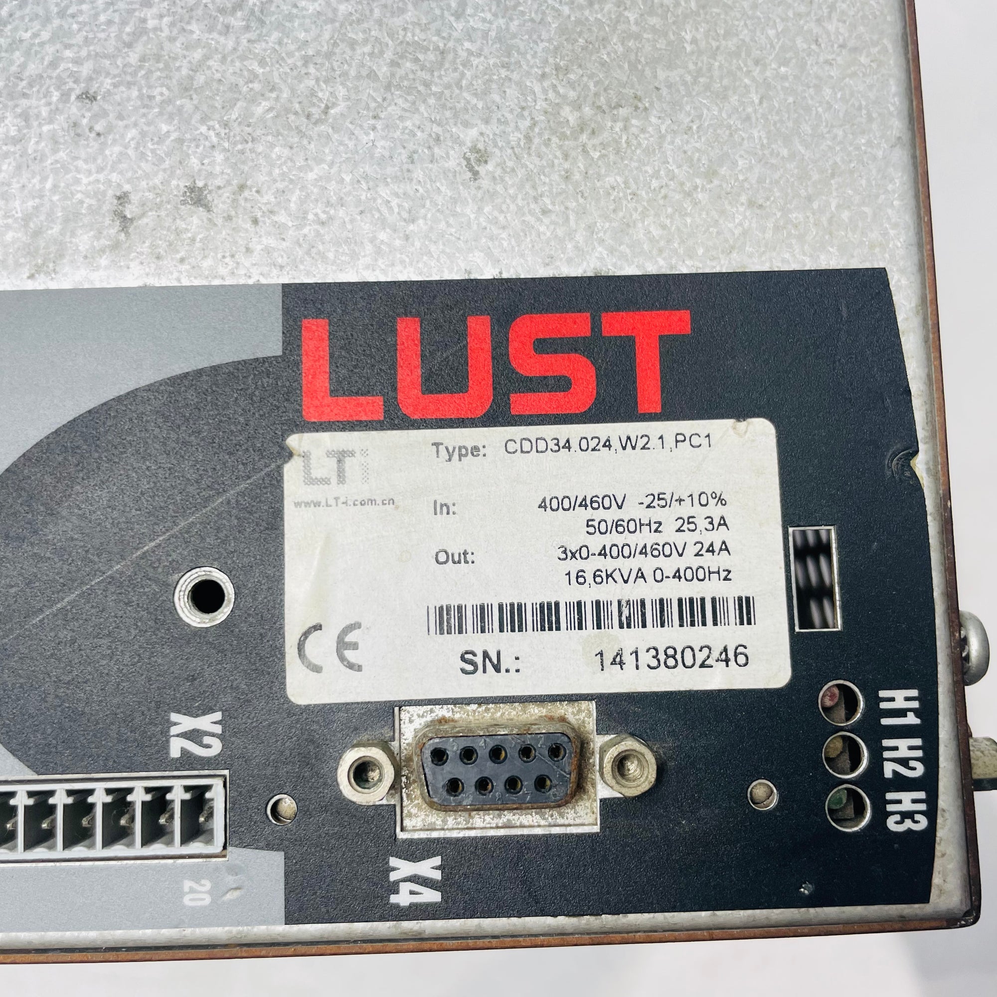 LUST CDD34.024.W2.1.PC1伺服驅動器