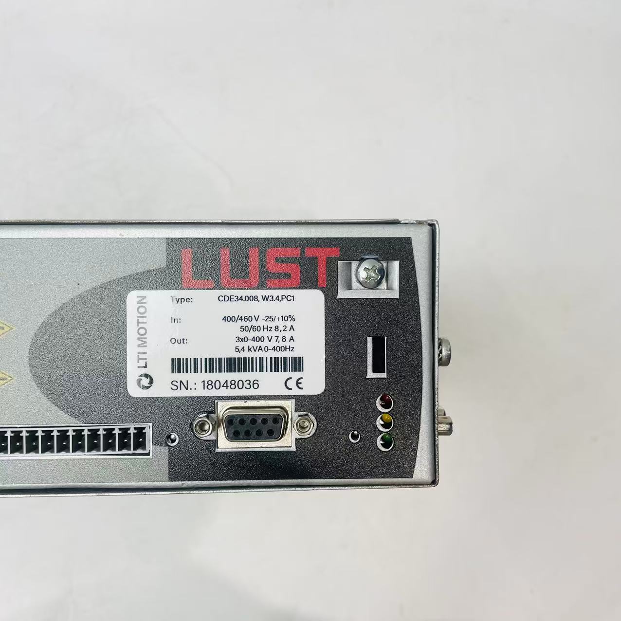 LUST CDE34.008.W3.4.PC1伺服驅動器