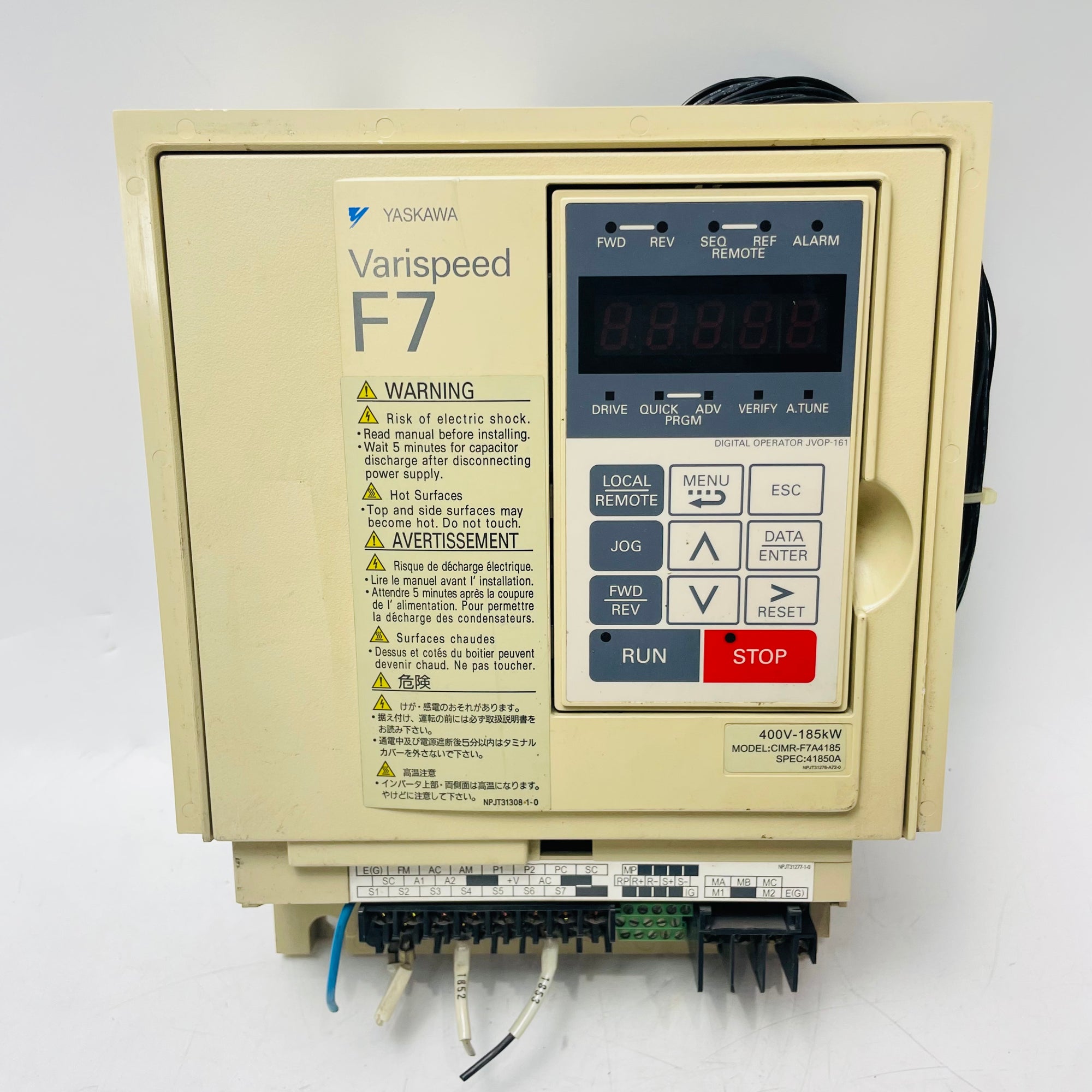 安川CIMR-F7A4185驅動器