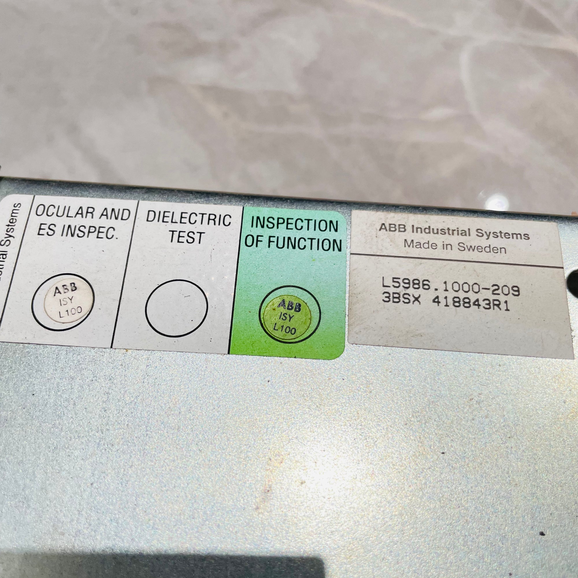 ABB RC610 RF615 L5986.1000-201 frame