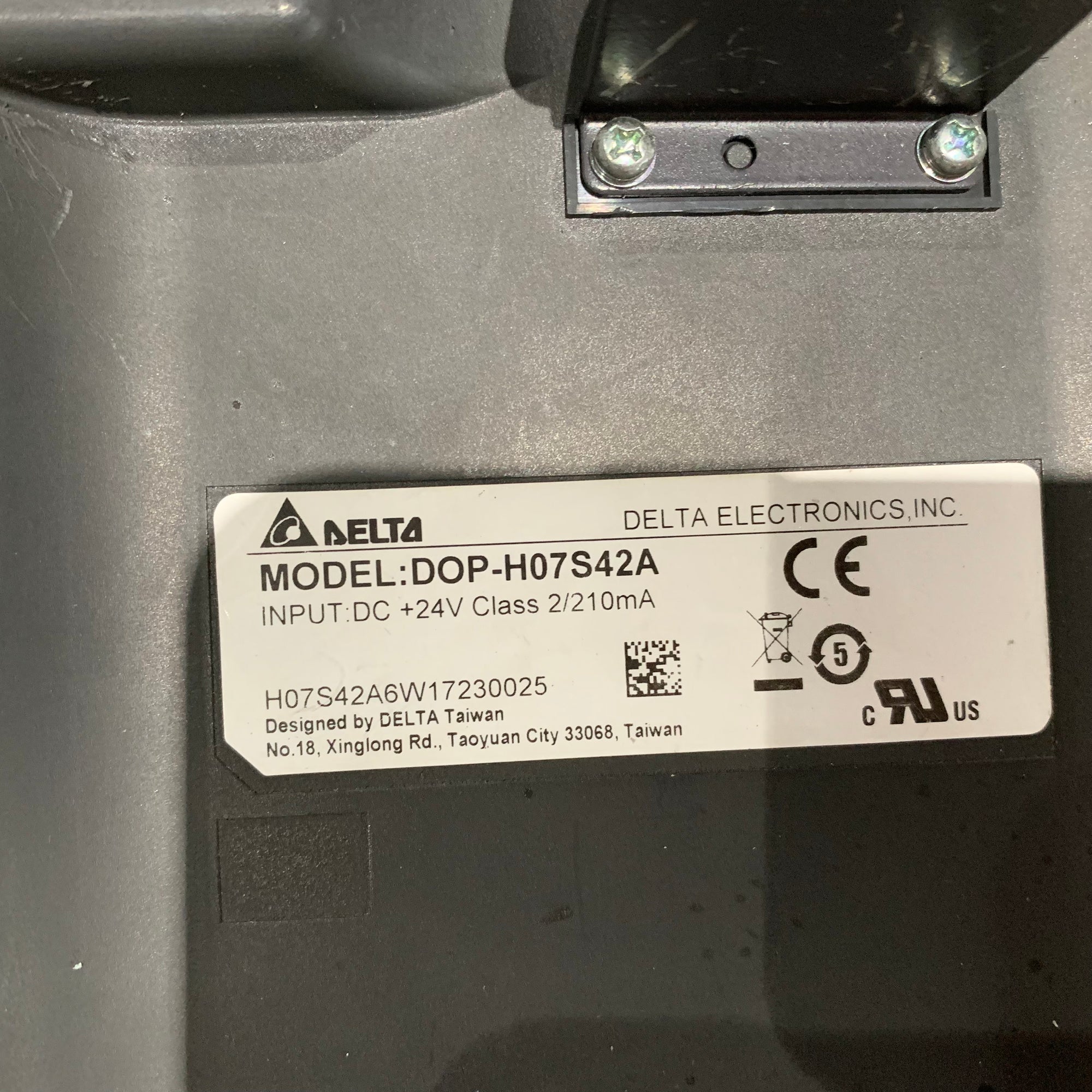 台達 DOP-H07S42A 教學掛件