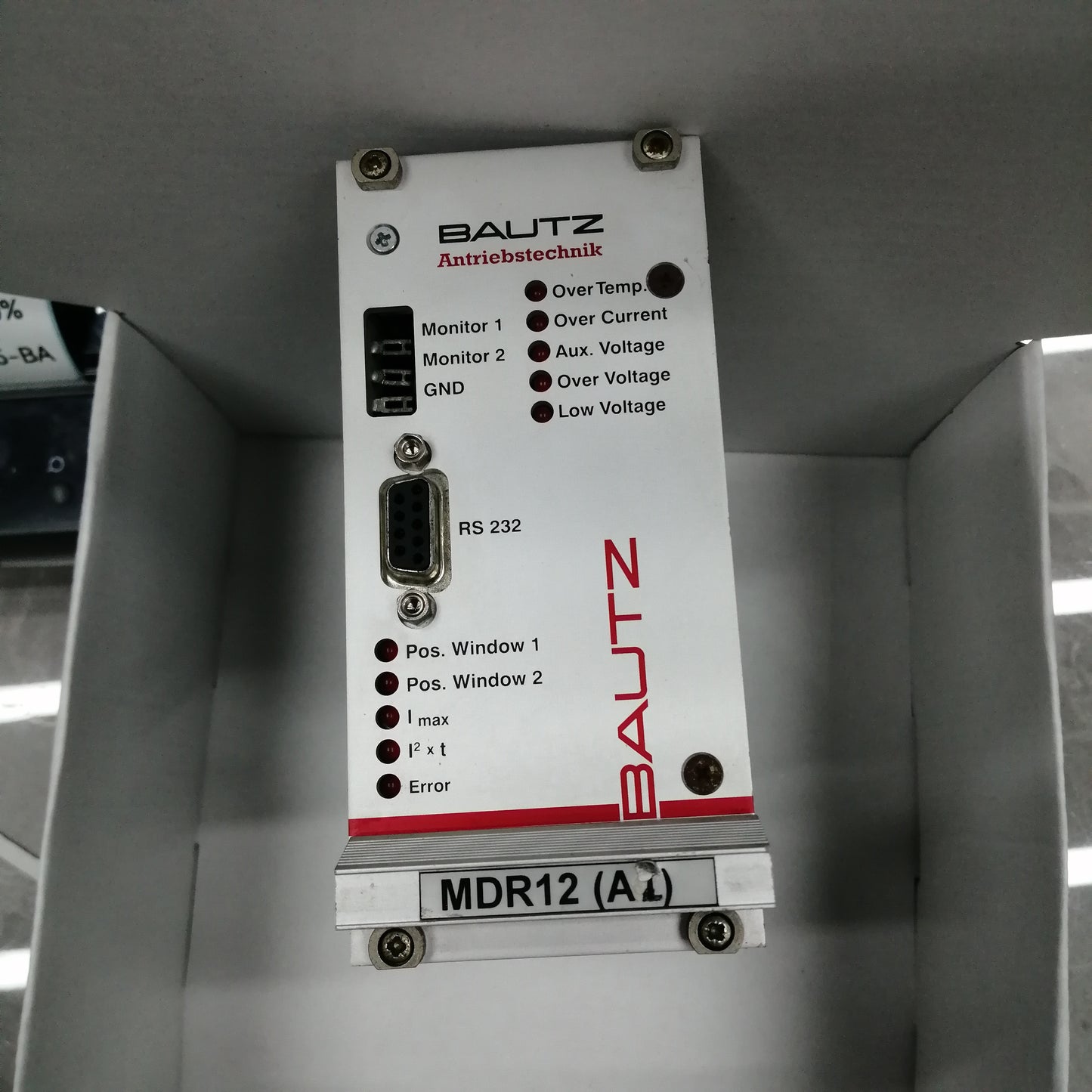 BAUTZ MDR12-11-005-BA Digital Servo Amplifier