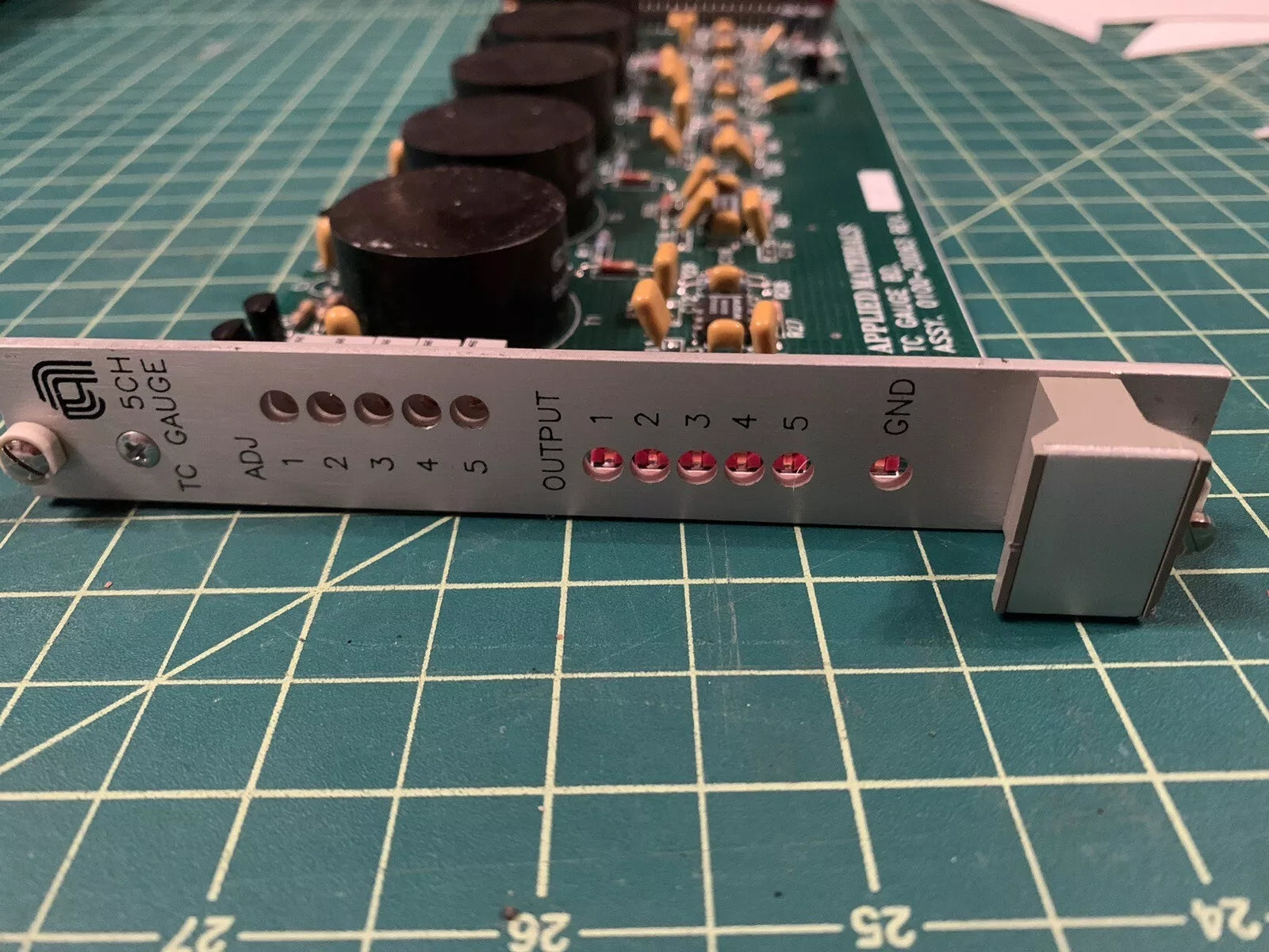 AMAT應用材料0100-20063 5通道TC儀表PCB卡