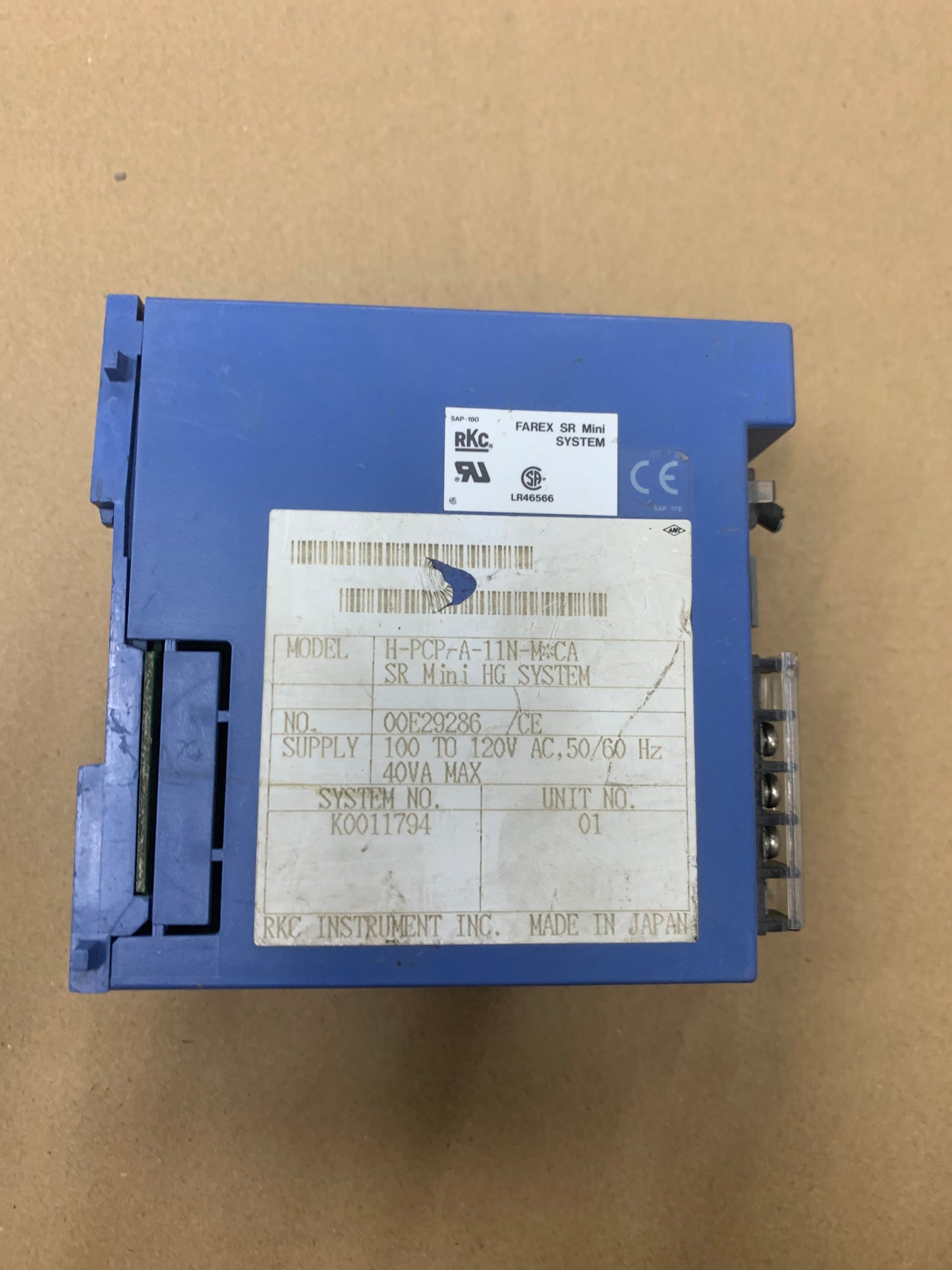 RKC H-PCP-A-11N-M*CA Temperature Module