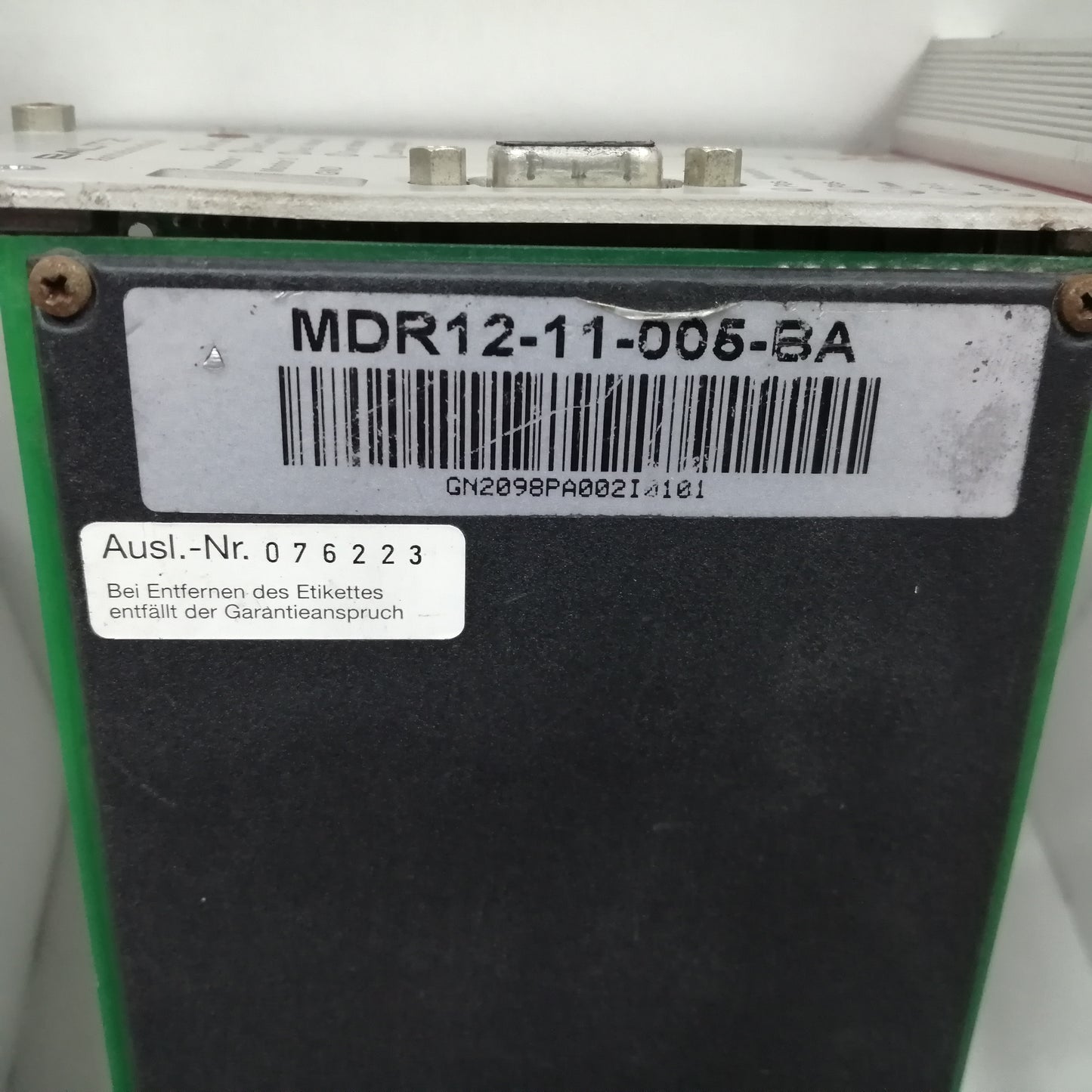 BAUTZ MDR12-11-005-BA Digital Servo Amplifier