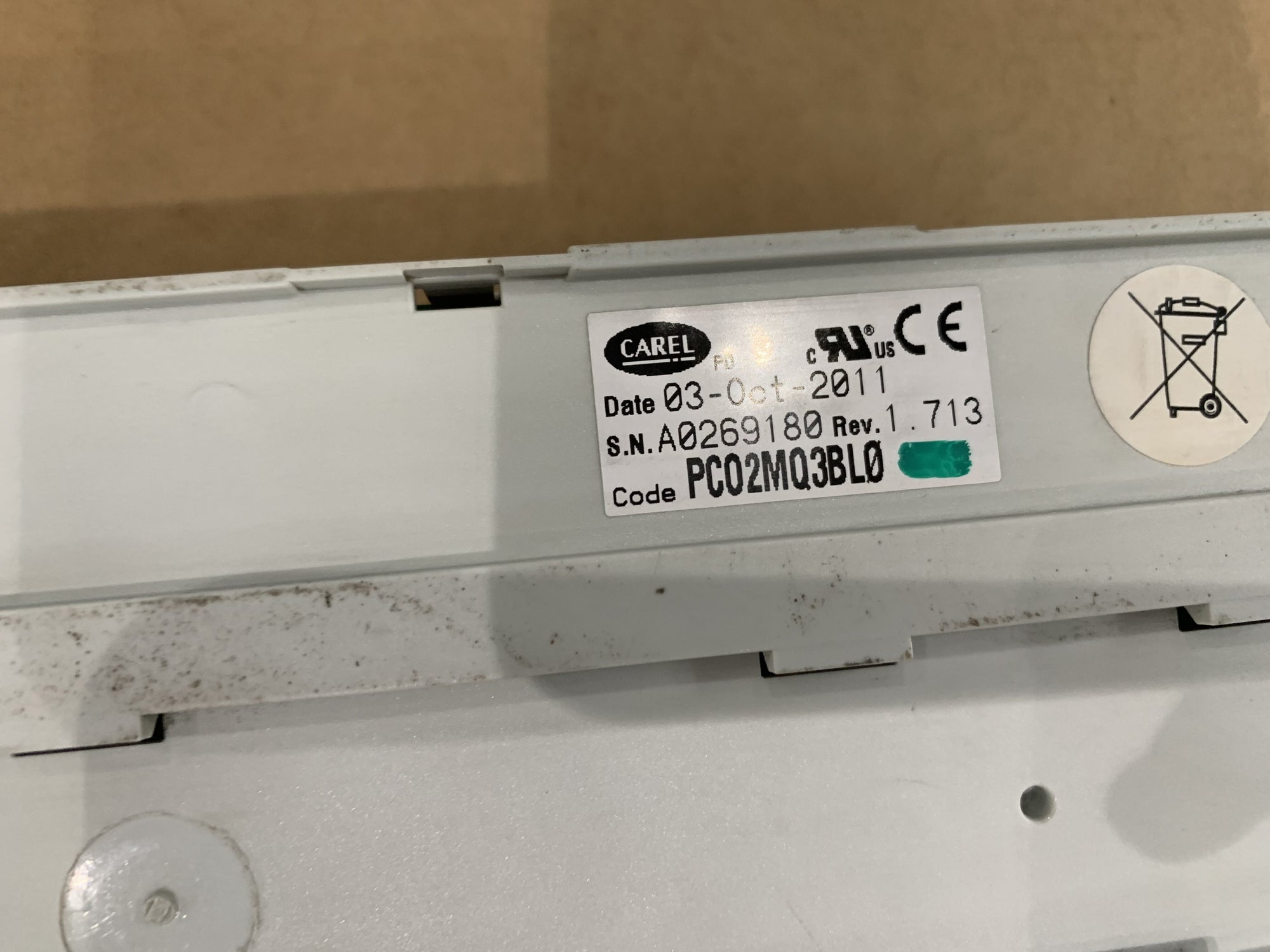 CAREL PCO2MQ3BL0 controller
