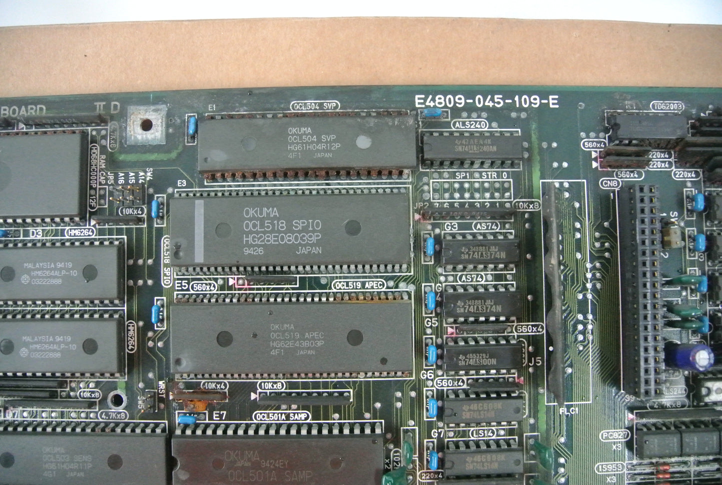 OKUMA E4809-045-109-E CIRCUIT BOARD