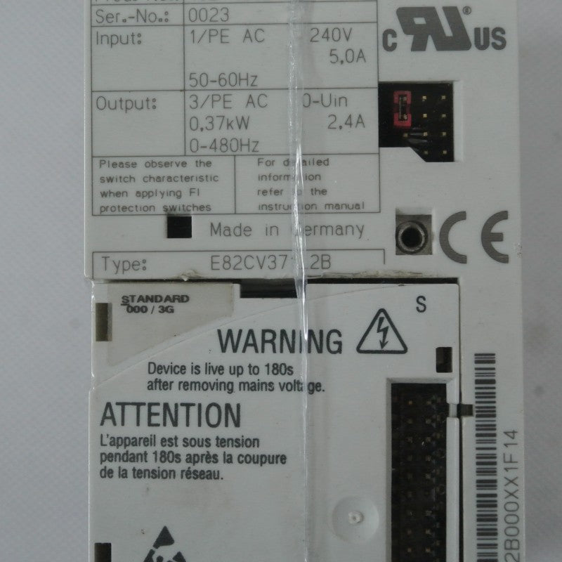 倫茨 E82CV371-2B 變頻器