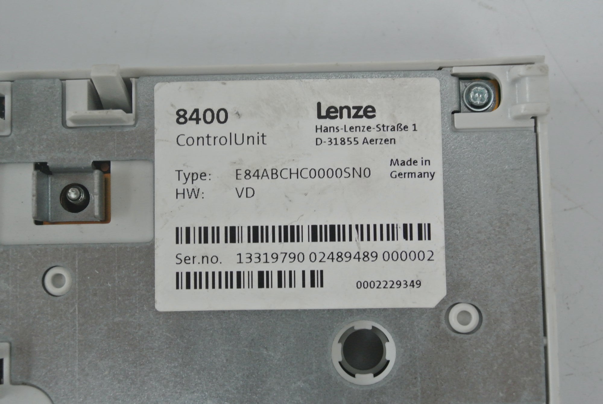 Lenze E84ABCHC0000SN0控制單元