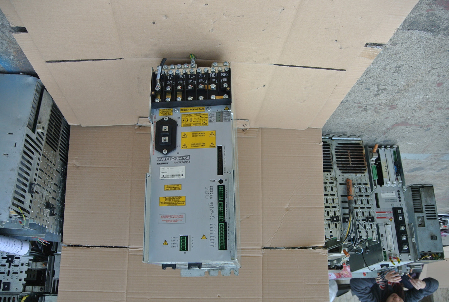 INDRAMAT TVD1.2-15-03 AC SERVO POWER SUPPLY
