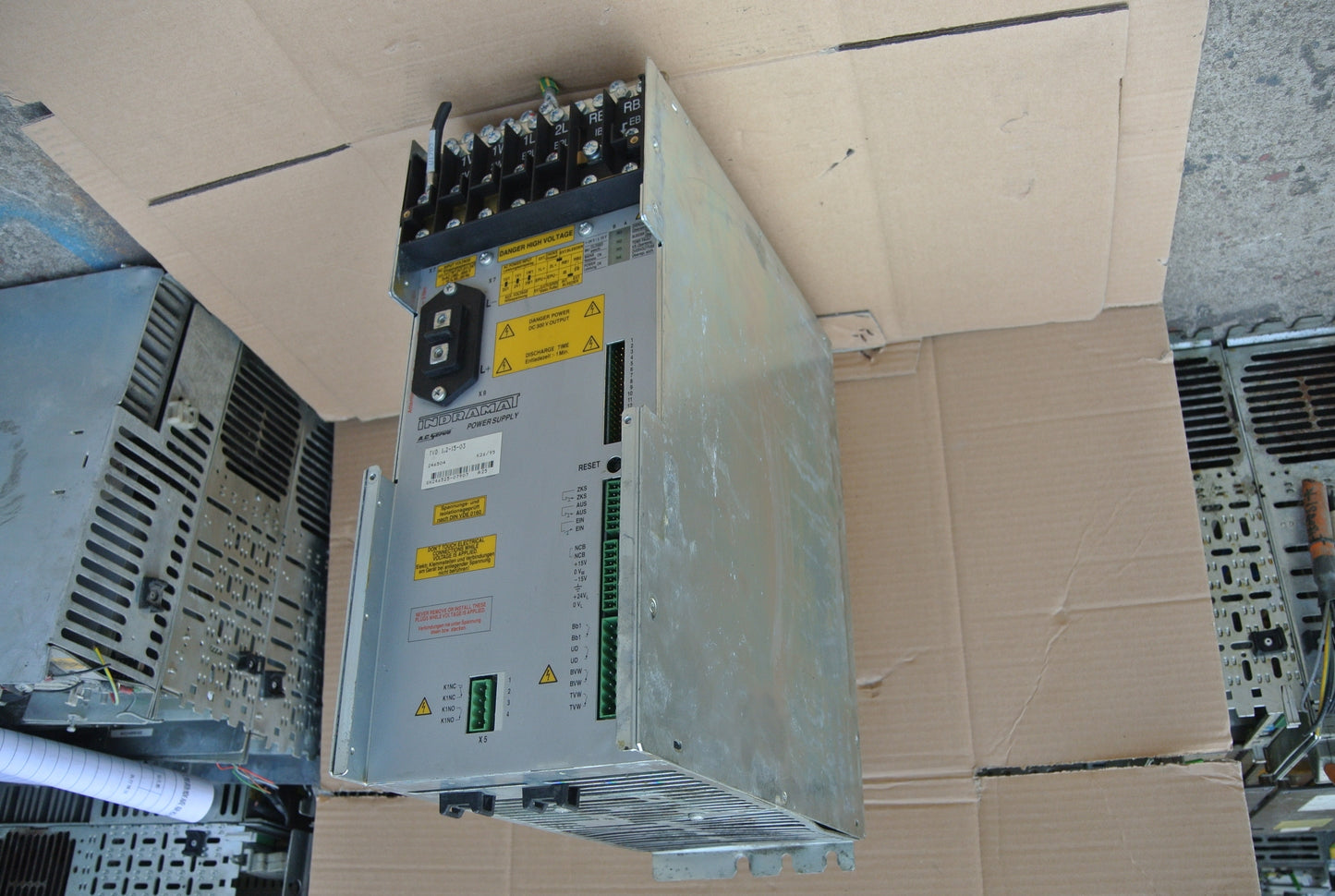 INDRAMAT TVD1.2-15-03 AC SERVO POWER SUPPLY