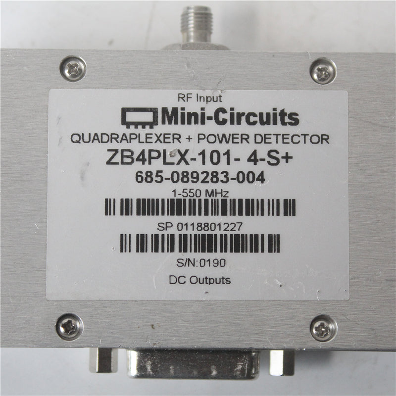 Lam Research 685-089283-004 Mini-Circuits Quadraplexer + Power Detector