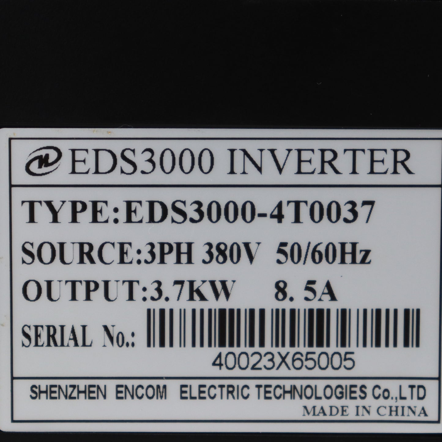 ENC EDS3000-4T0037 Inverter