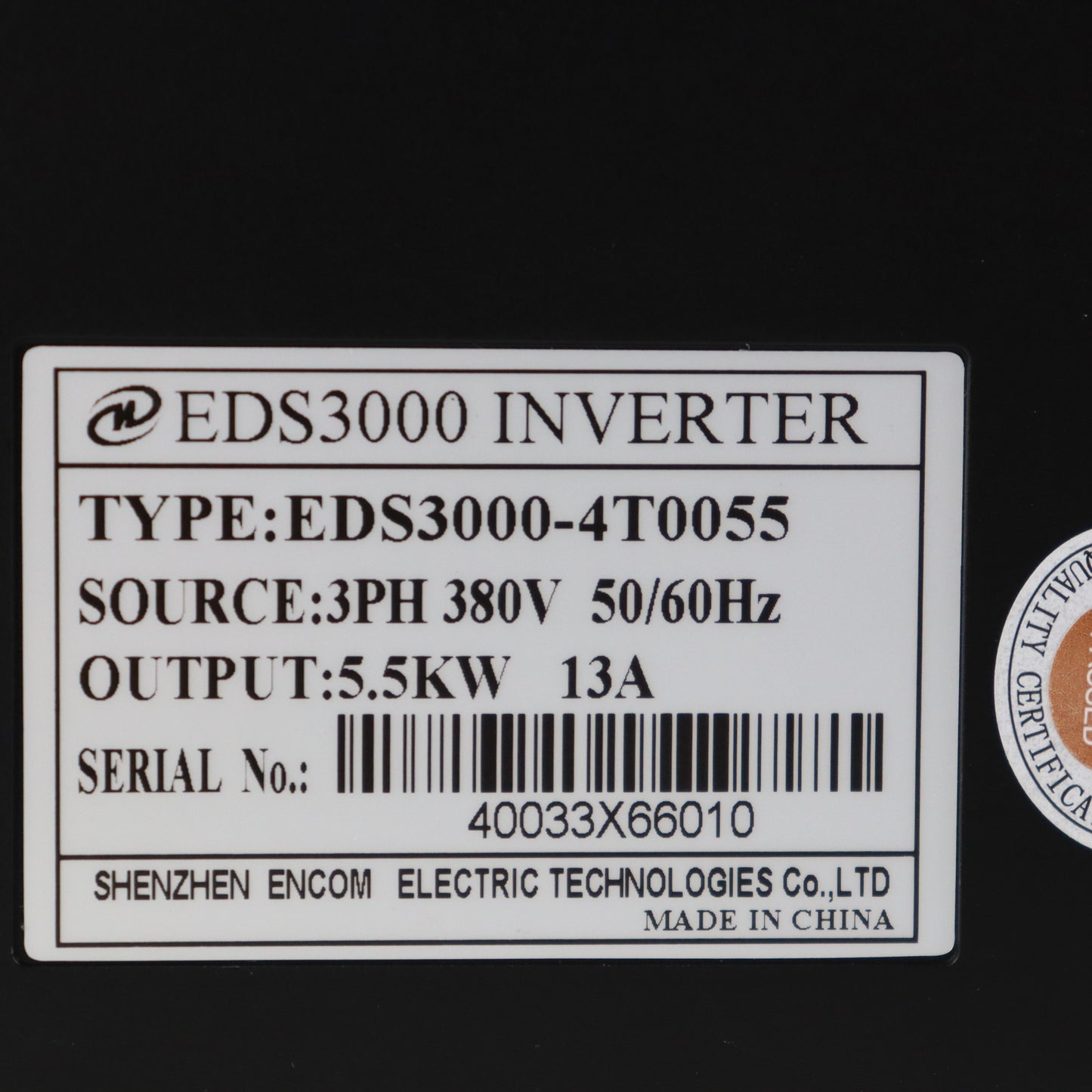 ENC EDS3000-4T0055 Inverter