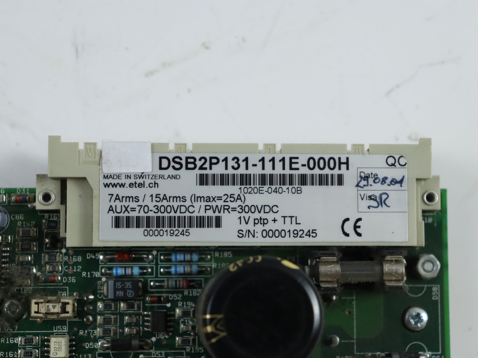 ETEL DSB2P131-111E-000H控制面板