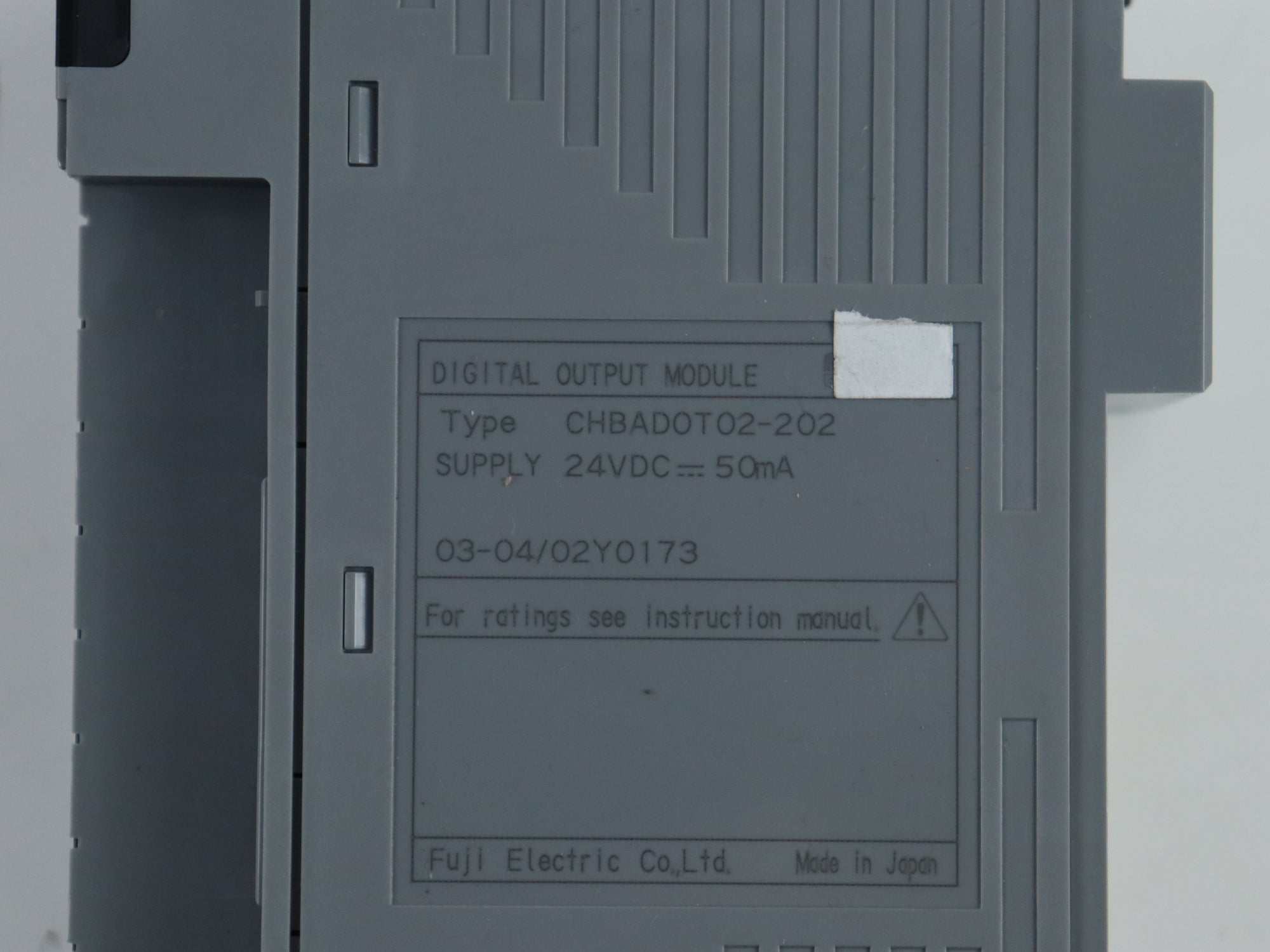 FUJI CHBADOT02-202 Analog output module