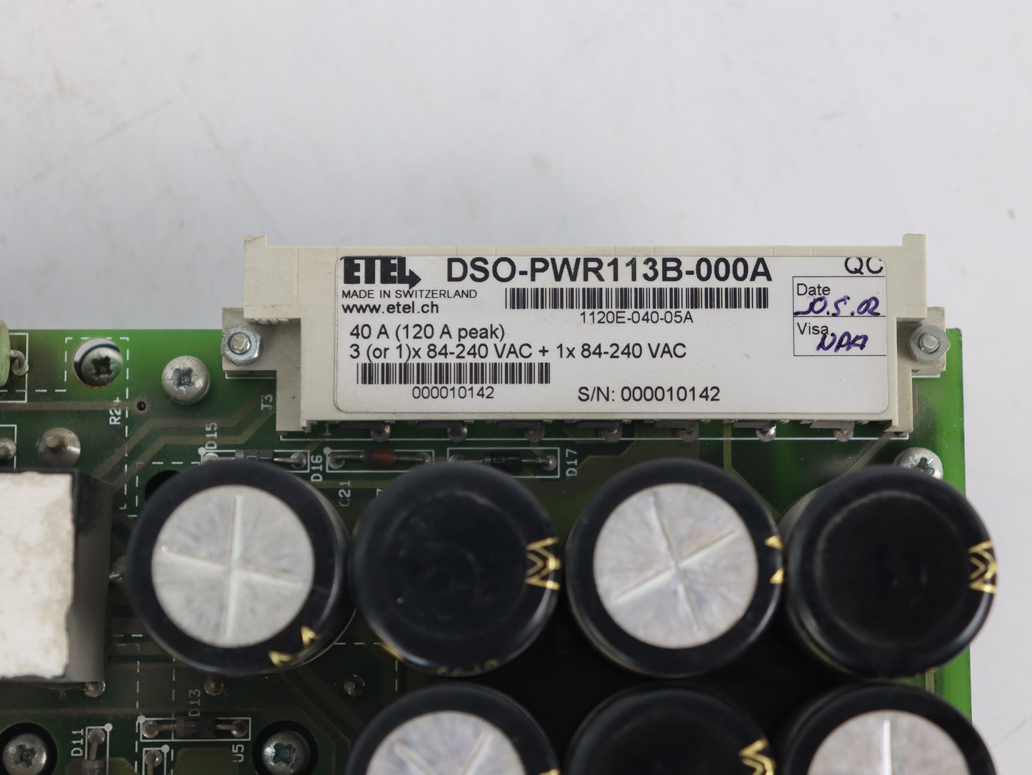 ETEL DS0-PWR113B-000A Circuit Board