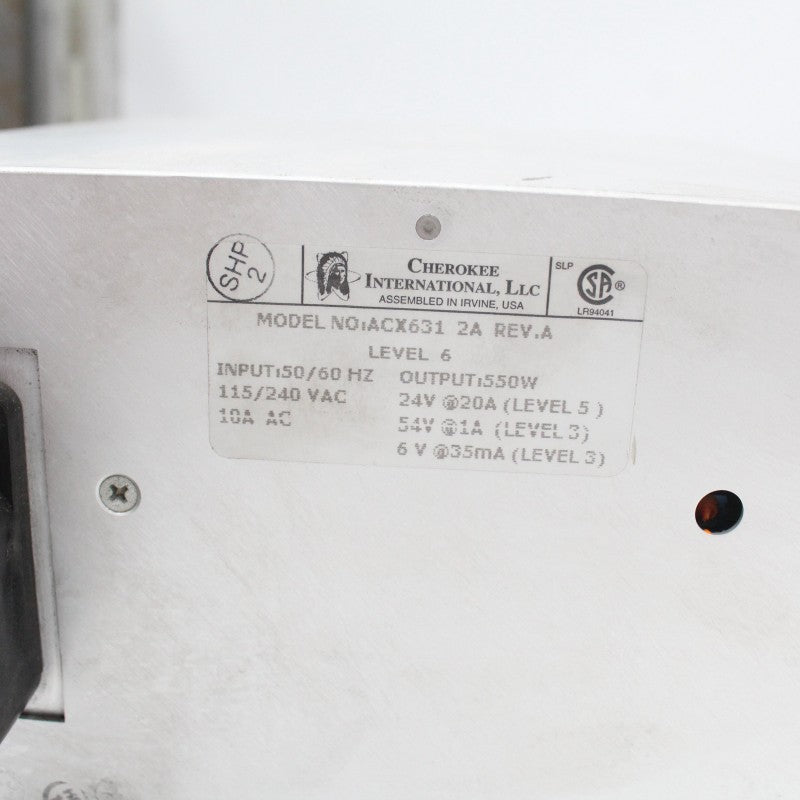 Honeywell ACX631 2A Power Supply Input 115/240VAC