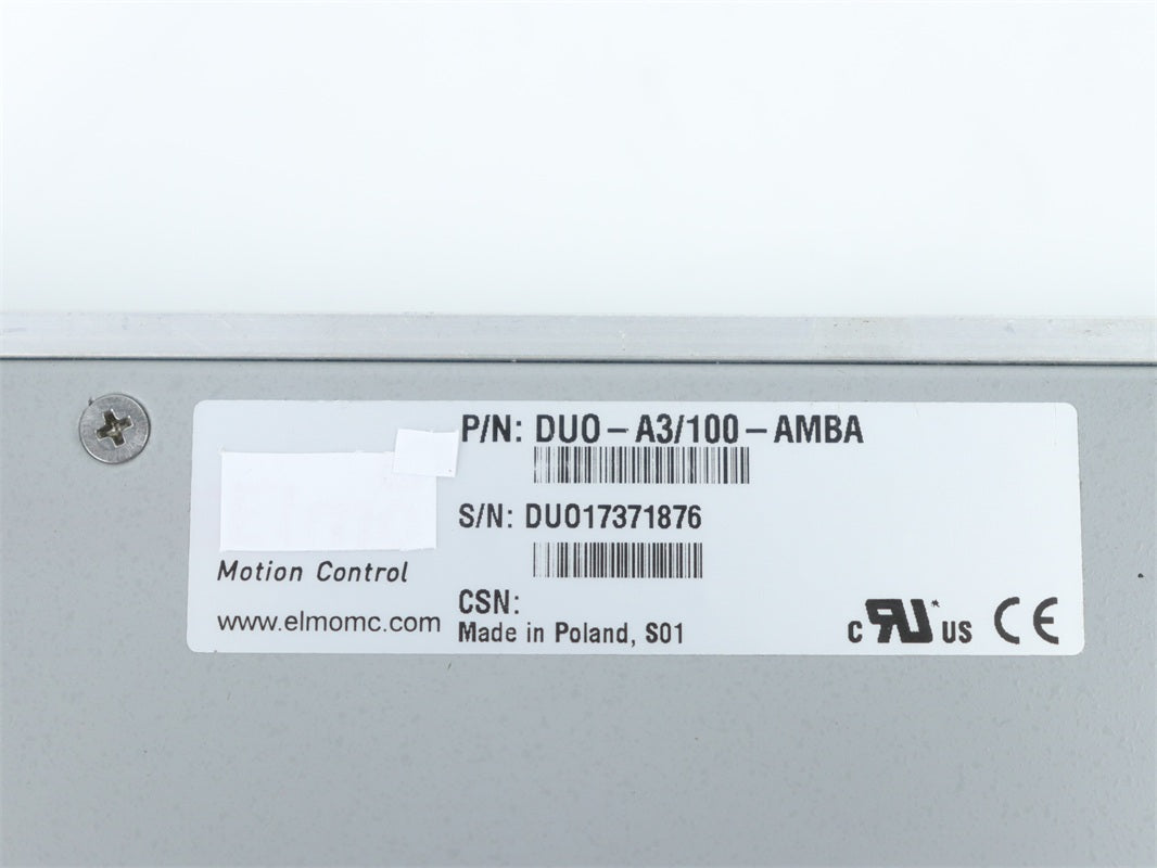 Elmo DUO-A3/100-AMBA 運動控制