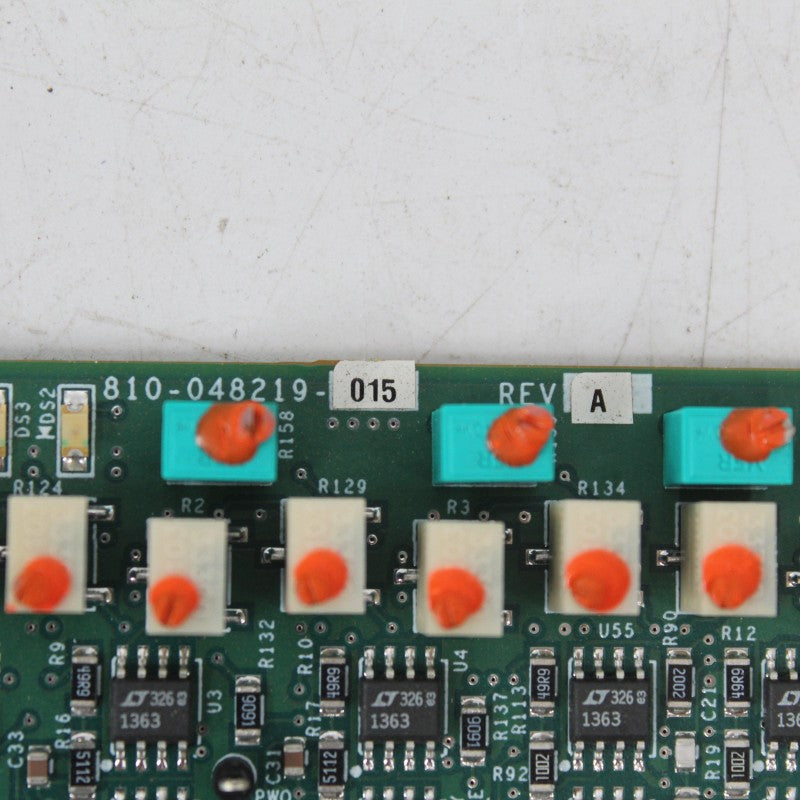 Lam Research 810-048219-015 710-048219-015 REV.A Semicondutor Baseboard