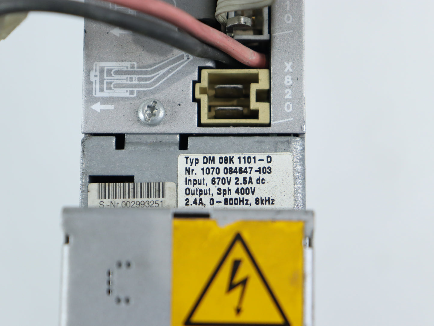 REXROTH DM 08K 1101-D Servo Drive