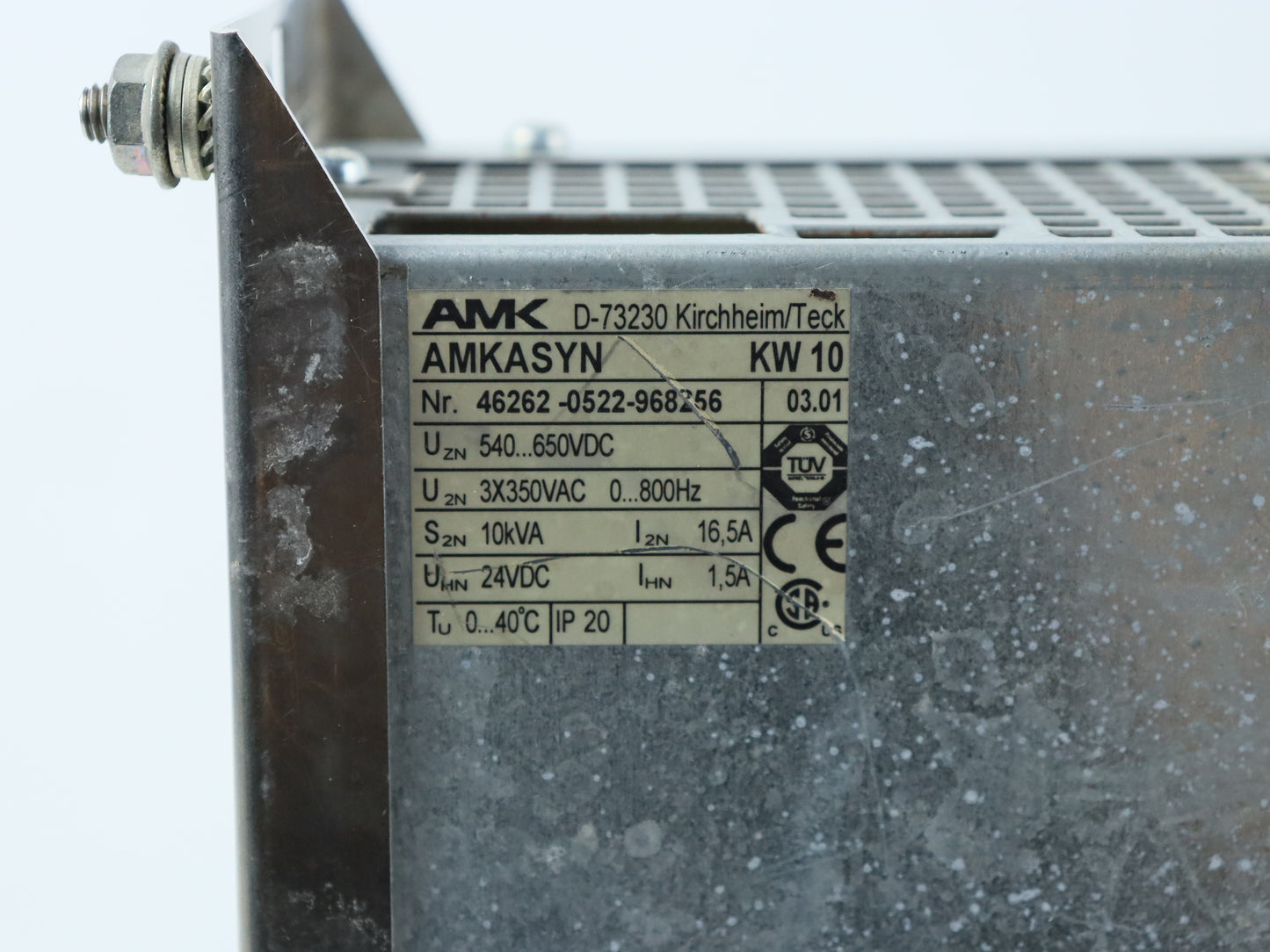 AMK AMKASYN KW10 Servo Drive