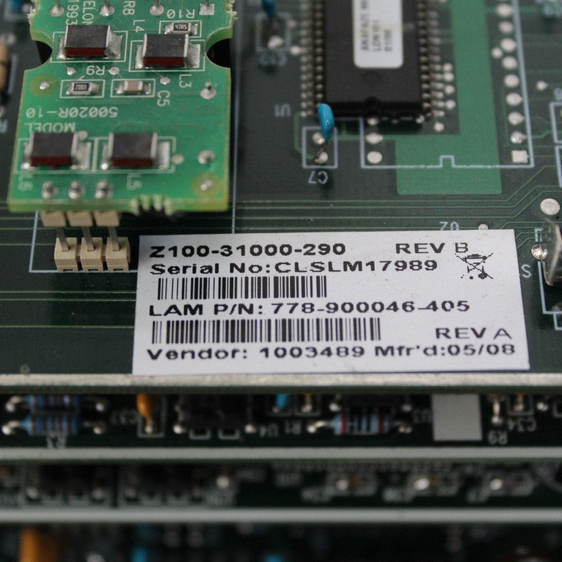 Lam Research 778-900046-405 Z100-31000-290 31050-00 Board Card