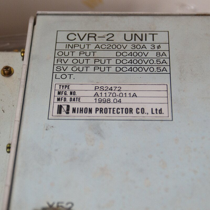 NIHON PS2472 Power Supply