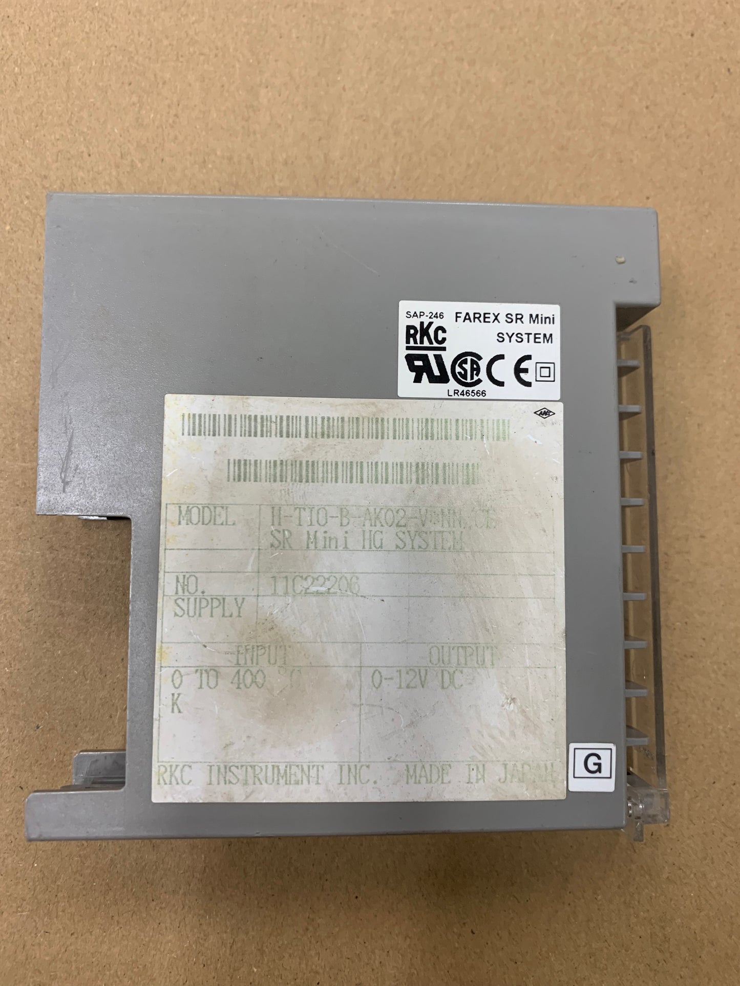 RKC H-TIO-B-AK02-V*NNCD SR Mini HG SYSTEM