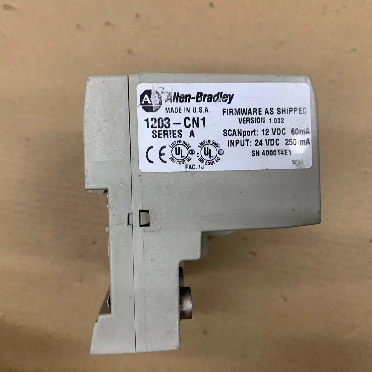 1203-CN1 ControlNet 通訊模組 ALLEN BRADLEY
