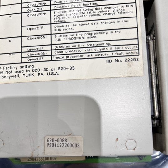 Honeywell 620-0088 Parallel Link Driver Module PLC