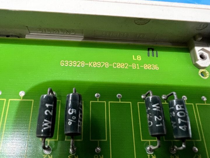 SIEMENS 7TR2901-3 Card