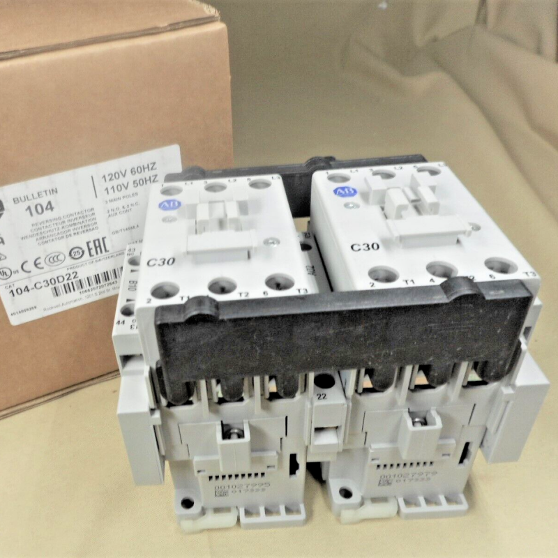 Allen Bradley 104-C30D22 100-S B version(B10) contactor