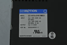 Load image into Gallery viewer, SANYO Denki QS1A05AJ04E0MB01 AC Servo Drive Input 200-230V - Rockss Automation